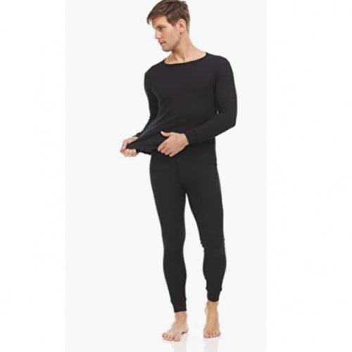 Men's 2-Piece Cotton Thermal Set with Shirt & Pants