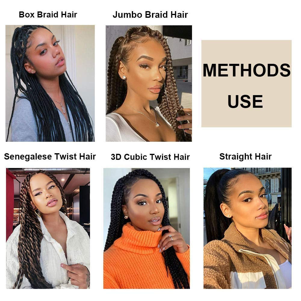 Soku Braiding Hair Pre Stretched Ez Box Braid Hair Synthetic Braids